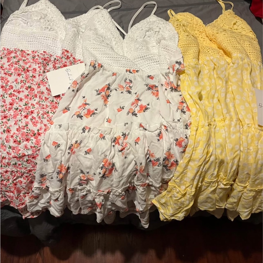 Floral and Lace Summer Dresses bundle
